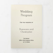 Champagne Fluiten Ontwerp Champagne Gekleurde Brui Drieluik Programma (Cover)