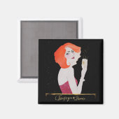 Champagne France, Magnet Magneet (Voorkant / Achterkant)