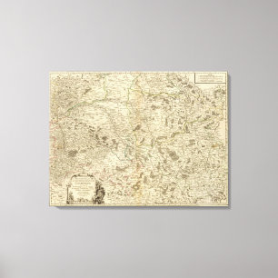 Champagne, Frankrijk 2 Canvas Afdruk