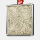 Champagne, Frankrijk Metalen Ornament (Links)