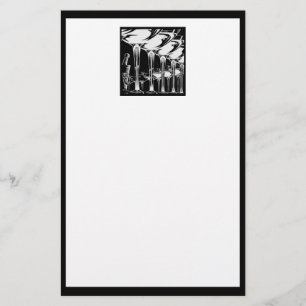 Champagne Glasses Briefpapier