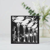 Champagne Glasses Kaart (Staand voorkant)