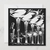 Champagne Glasses Kaart (Voorkant)