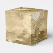 Champagne Gold Glamour Bedankdoosjes (Achterkant)