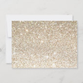 Champagne Gold Glitter Salon Gift Certificate (Achterkant)