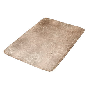 Champagne Gold Sparkle Badmat