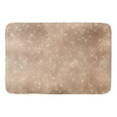 Champagne Gold Sparkle Badmat (Voorkant)