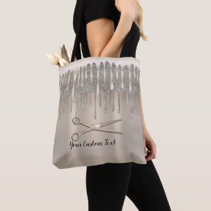 Champagne Gouden Haarstylist Diamanten Glitter Dru Draagtas