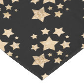 Champagne gouden pleisters korte tafelloper (Hoek)