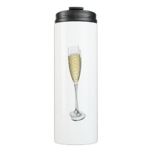 Champagne Hearts Thermal Tumbler Thermosbeker