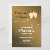 Champagne, invitation au vin, à la santé ! (Devant)