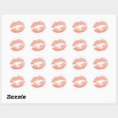 Champagne Kus Sticker (Vel)