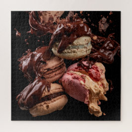 Champagne & Macarons Legpuzzel