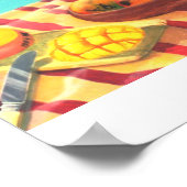 champagne mango poster (Hoek)