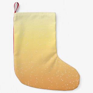 Champagne met Tiny Bubbles Background Art Kleine Kerstsok