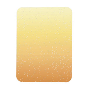 Champagne met Tiny Bubbles Background Art Magneet