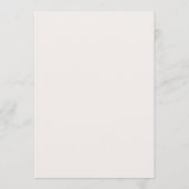 Champagne Neutral Mariage Carte Place do-it-yourse (Dos)