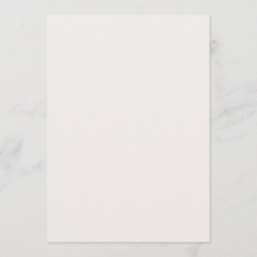 Champagne Neutral Mariage Carte Place do-it-yourse (Dos)