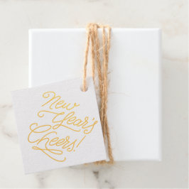 Champagne Nieuwjaar Cheers Bedankjes Labels