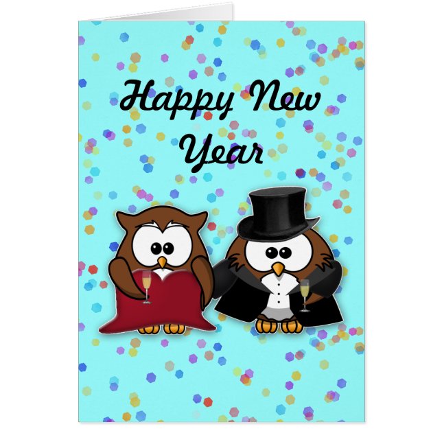 champagne owls (Voorkant)