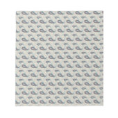 Champagne Paisley Pattern Notitieblok (Voorkant)