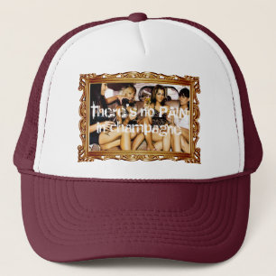 Champagne party trucker pet