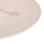 Champagne Pink Plain Simple Minimalist Modern Snijplank (Hoek)