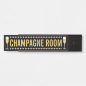 Champagne Room Deurbordje (Voorkant)