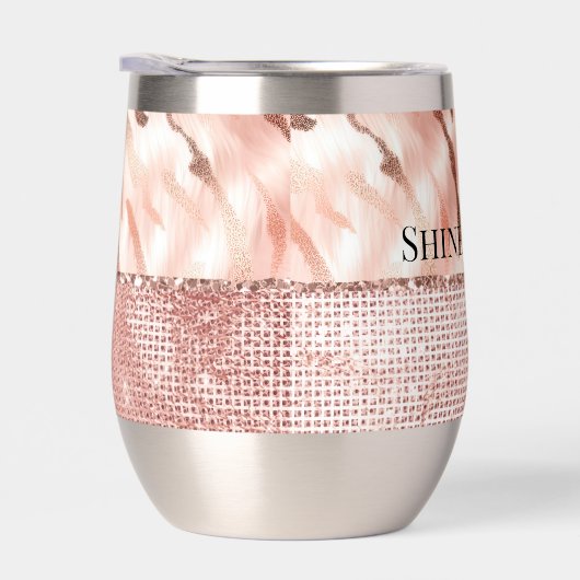 Champagne rose Rose Glam Zebra (Droite)