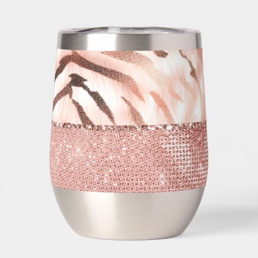 Champagne rose Rose Glam Zebra (Arrière)