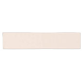 Champagne roze Plain Solid Kleur Korte Tafelloper (Horizontaal)