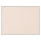 Champagne roze Plain Solid Kleur Tafelkleed (Voorkant (Horizontaal))