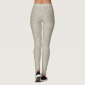 Champagne Sand Glitter Leggings (Achterkant)