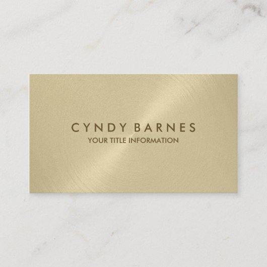 Champagne Sheen Carte de visite (Devant)