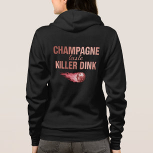 Champagne Smaak Killer Drankje Roze Roze Pickleb Hoodie