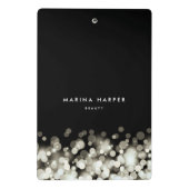 Champagne Spark - Gepersonaliseerd Mini Klembord (Achterkant)