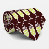 Champagne Stropdas (Opgerold)