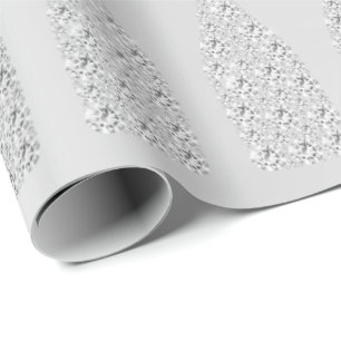 Champagne Swarovski kristallen Grijze fles Zilver Cadeaupapier