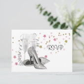 Champagne talons hauts 21e anniversaire RSVP (Debout devant)