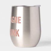 Champagne Taste Killer Dink - Rose Gold Pickleball (Links)