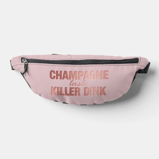 Champagne Taste Killer Dink - Rose Gold Pickleball (Poser)