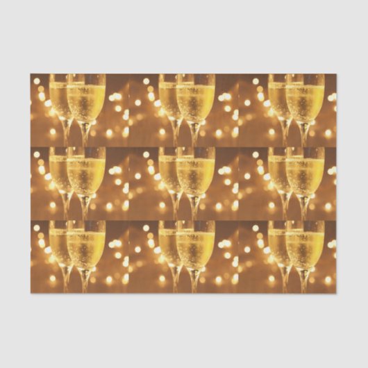 champagne tissuepapier (Voorkant)