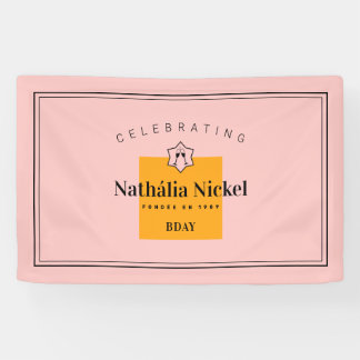 Champagne Toast is al een paar jaar een traditie o Spandoek