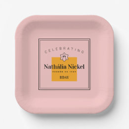 Champagne Toast Papieren Bordje