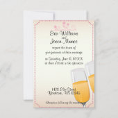 Champagne Toast Uitnodiging (Voorkant)