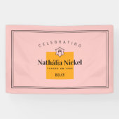 Champagne Toastingetje Spandoek (Horizontaal)