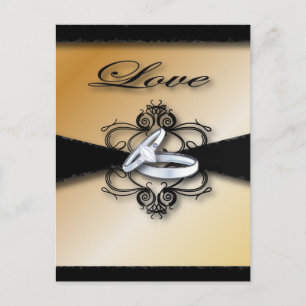 Champagne trouwdag Save the date en Favor Aankondigingskaart