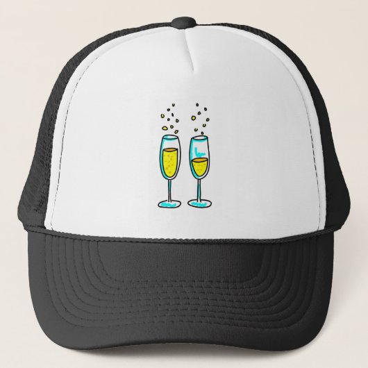 champagne trucker pet (Voorkant)