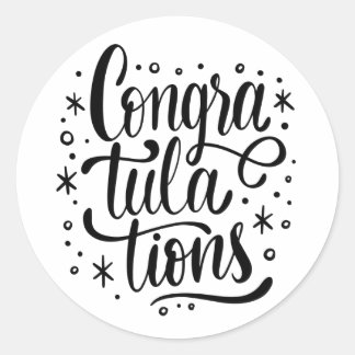 Champagne Vibes  - Celebration Party Bachelorette Ronde Sticker