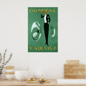 Champagne Vintage Poster (Cuisine)